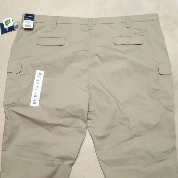 NWT Propper Men's Kinetic Tan Khaki Tactical Cargo Pants - Size 56x37 (Unhemmed)